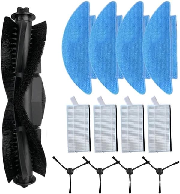 Robust Parts Conga 7490 Hovedbørste, Moppepute og Sideerstatning for Filter, Multirengjøring