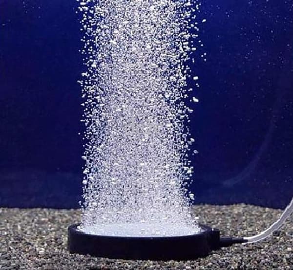 10 cm akvarieluftsten keramisk luftdiffuser dybdeopløsende iltpumpe
