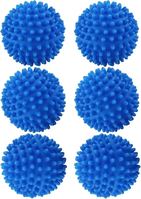 6 vaskebolde, tørrebolde, rensebolde, vaskeba
