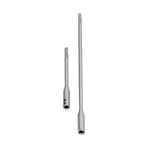 High Carbon Steel Drill Bit Extender 1/4 Inch Shank Extender for Mechanical Engineering Durable Precision