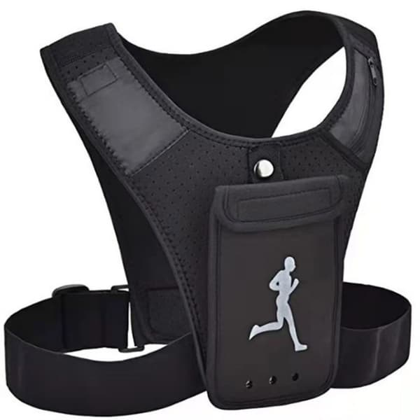 Posture Correcting Running Belt with Phone Holder