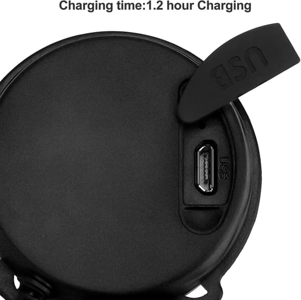 Cykelklocka USB Uppladdningsbar 120 DB Osynlig Cyc
