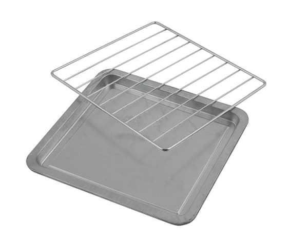 10L miniugn, 800W, dubbeldörrar, plåt och galler ingår