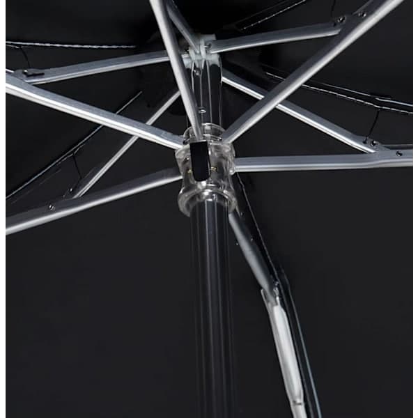 Elegant Automatisk Paraply 110 cm til den Stilbevidste Sort