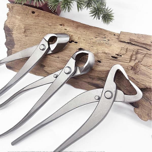 1 Set Bonsai Shaping Tools Round Scissors + Beveled Scissors As Shown53_tfrf