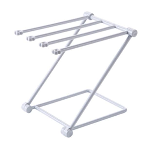 Dishcloth Holder Foldable Towel Rack Vertical Dishcloth Storage Rack for Kitchen (FMY)