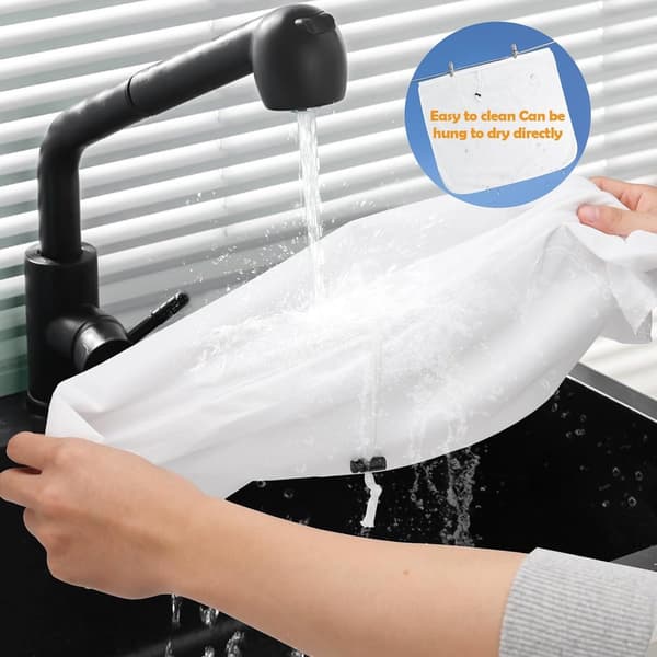 Brew Bags, Extra Large 64.5x58.6 cm, Reusable Fine Mesh Strainer Bag, Drawstring, 4-Pack