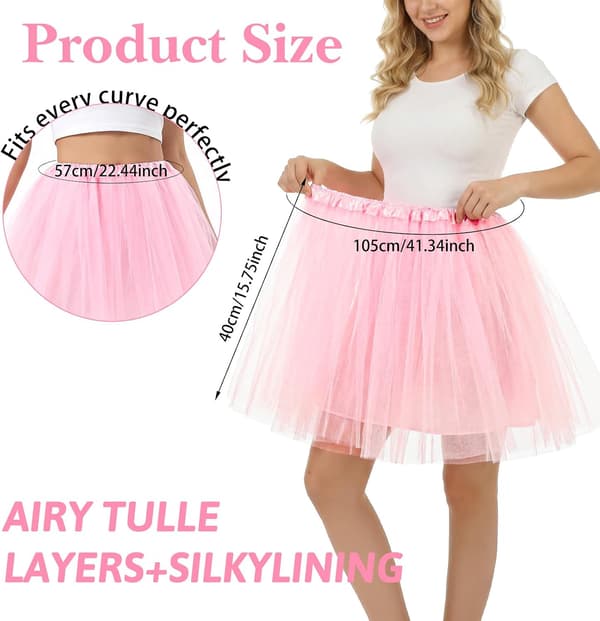 4-lags Tutu Fluffy Danse Stil til Kvinder
