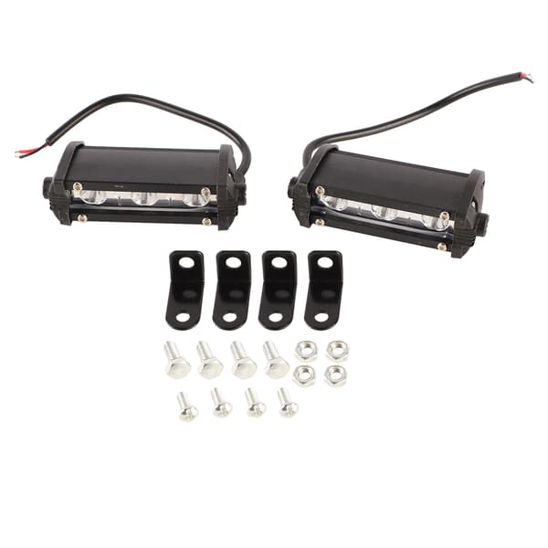 9W Motorcycle LED Spot Driving Light Single Row Strong Extra Headlight in Aluminum Alloy