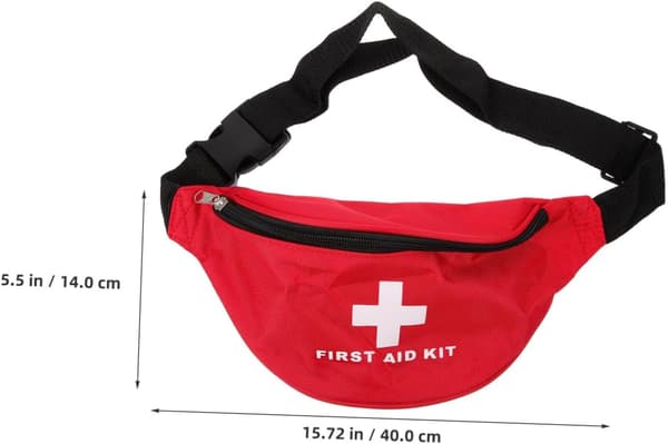2 st Nöd-första hjälpen-midjeväskor Bärbara medicinska förvaringsväskor