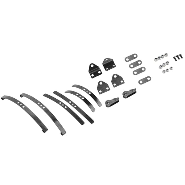 Tamiya 1/14 Lastbil Stål Sort Forreste Bladfjeder Affjedringssæt RC 1/14 Skala Model Bildele