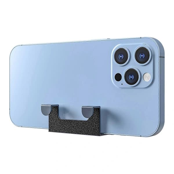 【PP】Creative Phone Holder Laptop Extension Bracket Aluminium Alloy Notebook Screen Magnifier Phone Stand Sand Silver