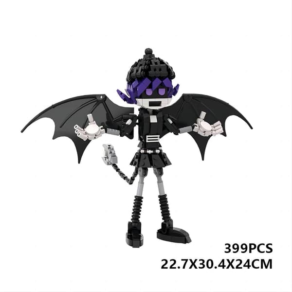 V Robot Monteringsfigur Model – Sci-Fi Stil Byggelegetøj *U-robot 399 dele* U-robot 399pcs U-robot 399pcs