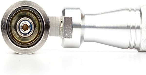 1,26 tommer sømvalse i rustfritt stål med plasthåndtak Stainless Steel
