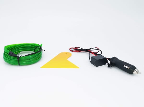 El Wire 5m/16ft Neonrör Ljus Bil Interiör Dekorlist Ljusremsa Annons