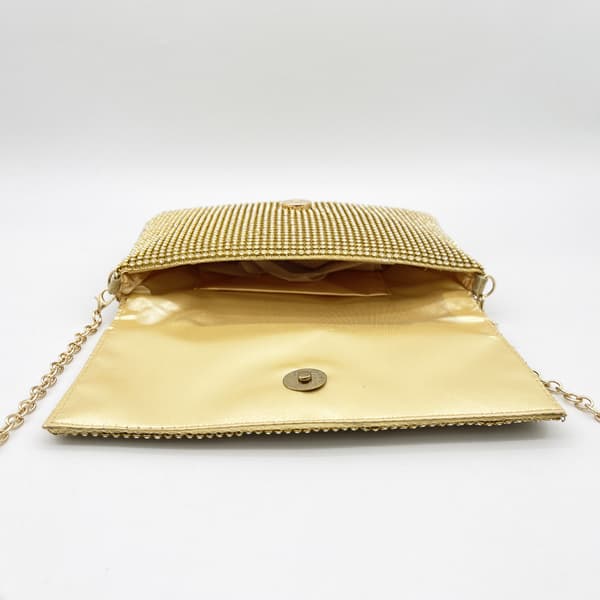 20*12*2cm Bling Bling Rhinestone Aftenhåndtaske til Bryllup, Bal, Fest