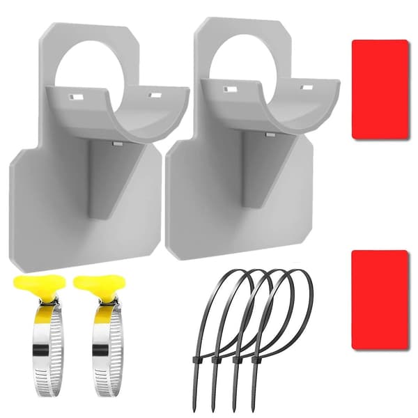 Pool Pipe Holder for Pools - Keep Water Pipes Stable Grey Grey 96