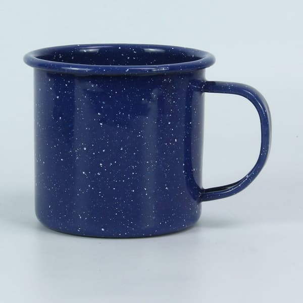 12 Ounce Emaljekrus (Blå)