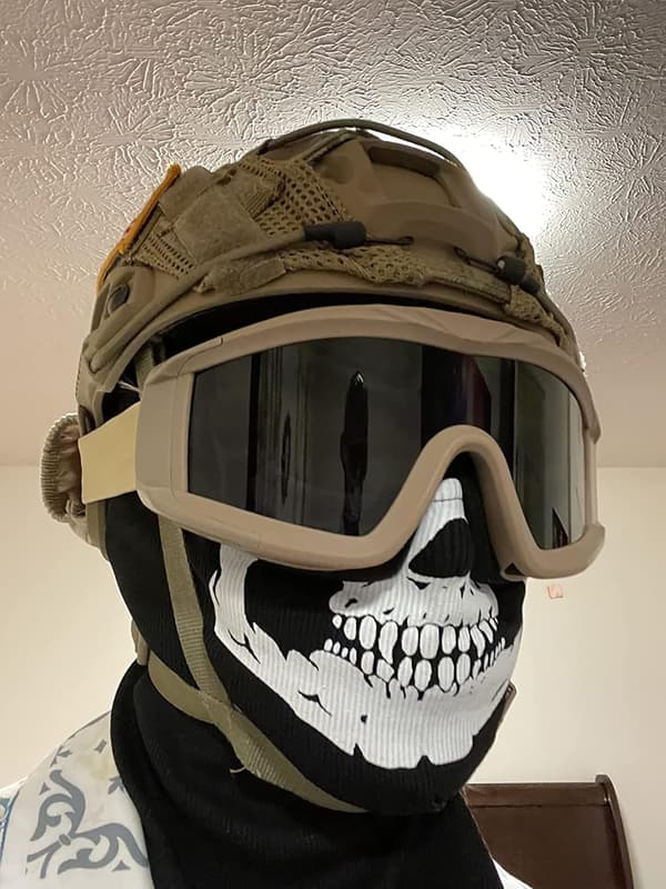 MW2 Ghost Skull Balaclava Maske til skiløb, cykling og snowboarding [JUN]