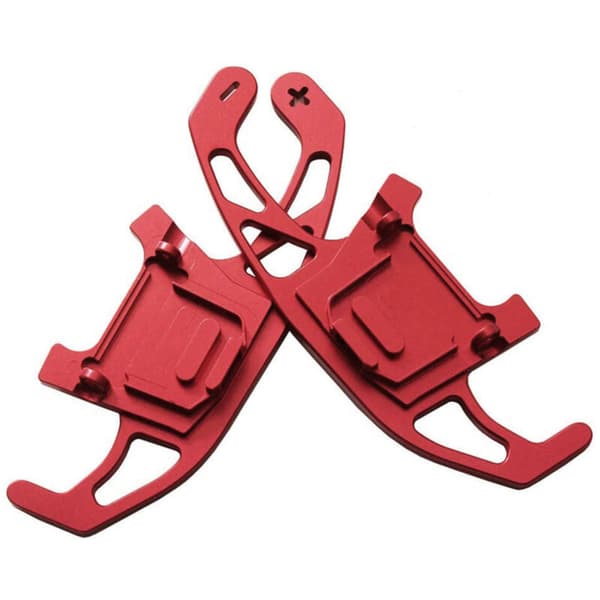 2 stk. røde ratgearpaddles, forlænger til GOLF R GTD GTE MK7 7 2014-19