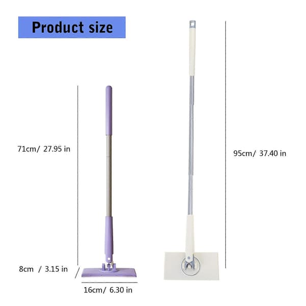 8 Pcs Replacement Pad For Cordless Electric Mop Sweeper Wireless Electric Mop Scrubber Pad,