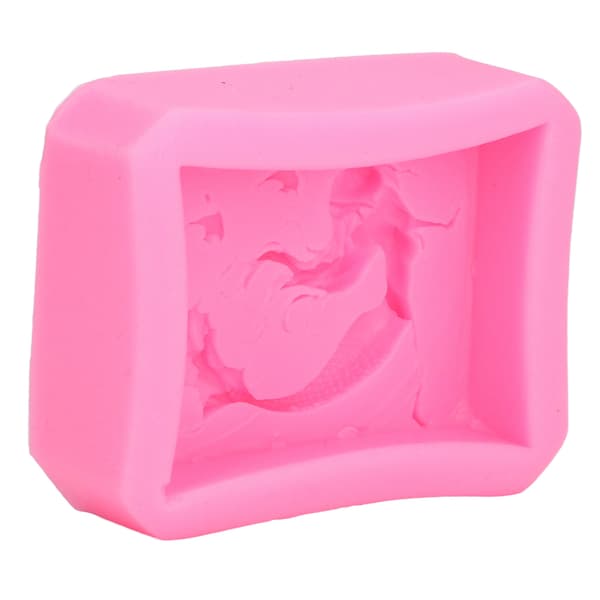 Lyserødt fondantform-sæt med elegante søde former, blødt, fleksibelt og vaskbart bageværktøj til kagedekoration