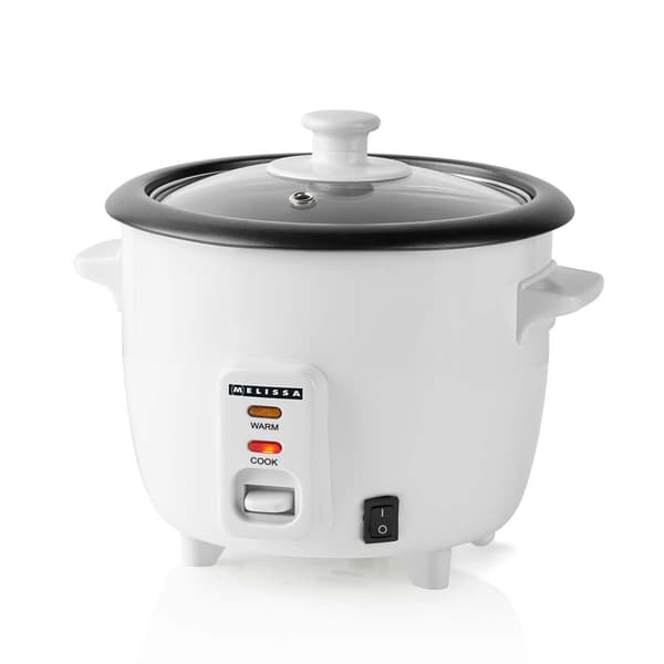 Riskokare, 0,6L, non-stick, automatisk avstängning, 300W Vit