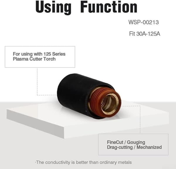220977 Fästring Hypertherm Monteringstillbehör Skärning för PowerMax125 Viktiga Plasmaapplikationer