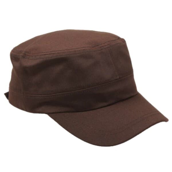 Svart Army Cap - Flat Army Cap Military Cap