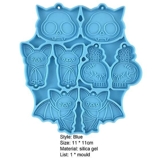 1pc Halloween Decoration Mold, Reusable, Corrosion-Resistant, Bat-Shaped