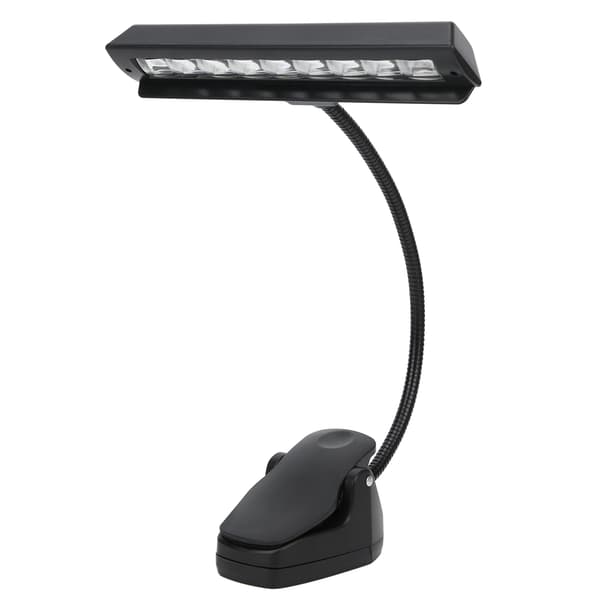 LED Noderingslampe USB Clip On Justerbar Professionel Bordlampe
