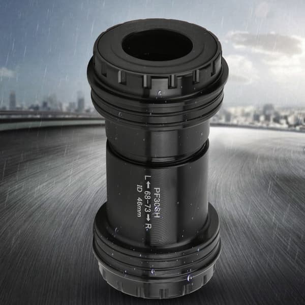 PF30 Alloy Bicycle Integrated Thread-Locking Bottom Bracket 46MM Crankset Accessories