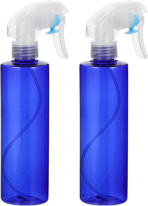 2-pakning 250 ml PET sprayflasker for væskepåfyll, blå