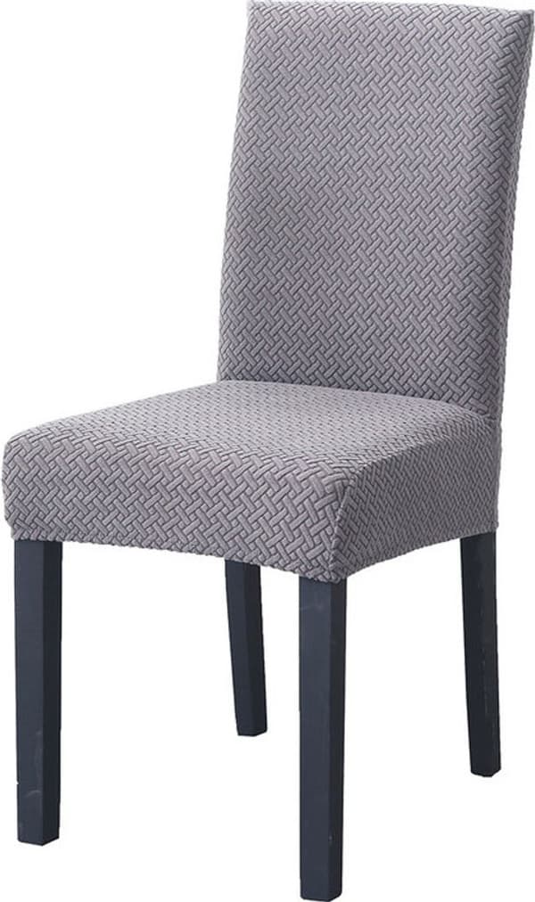 4 stk. Moderne Elastiske Stretch Stolebetræk Strikket Jacquard