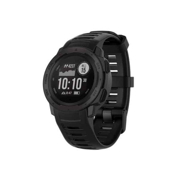 Garmin Instinct Esports/Solar -silikoniranneke, musta
