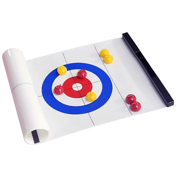 Tabletop Curling Portable Team Table Game Training Family Desktop Curling A Desktop curling A Desktop curling A