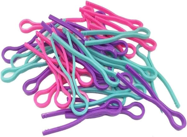 Trådspoleclips, Trådspoleclips, Trådspoleholder, Trådspoleclips 50 stk. Trådspoleclips til symaskine