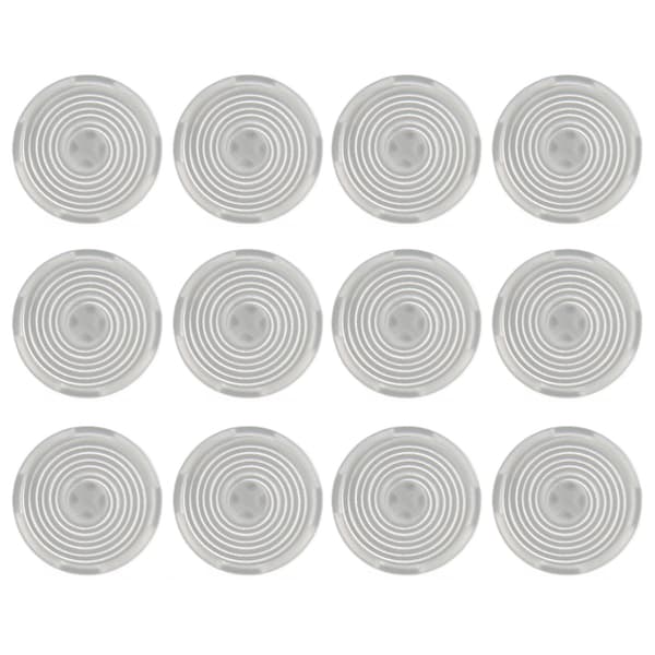 12 st Arcade Button Caps Replacement Mechanical Push Button Covers for Kailh for Cherry for TTC for Akko for Glorious Switches White