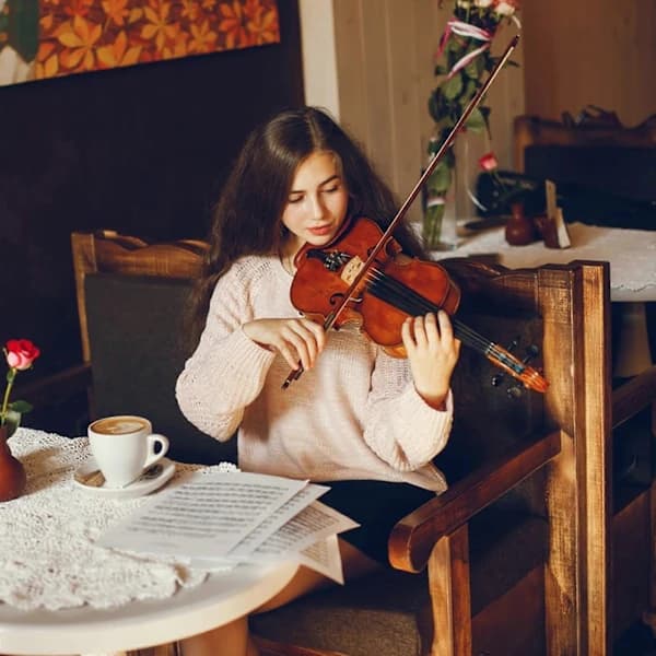 (pow yeah!) Simulated Violin Toy for Kids Acoustic Violin with Strings for Musical Beginners Develops Instrument Practice Gift