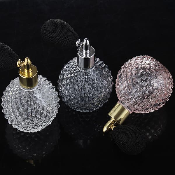 3-pakning 100 ml glassparfymeflasker Vintage påfyllbart sett