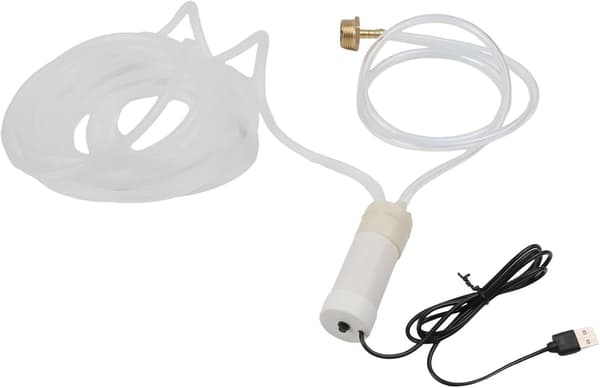 USB minipump, förbrukning (5 meter), driven för vatten 4L/min, självsugande, låg effekt