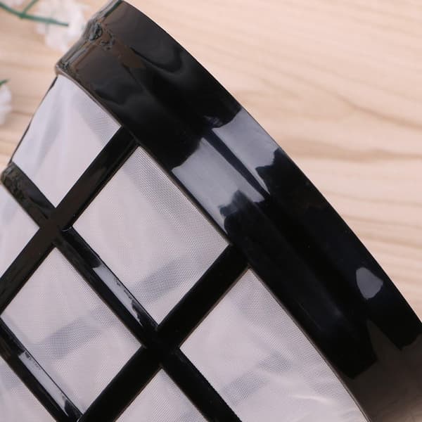 Genanvendeligt kaffefilter i rustfrit stål og nylon til kaffemaskine 11,5x