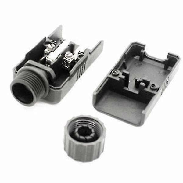 IEC 320 C20 Power Cord Connector, Cable Connector, 16A/250V, Black