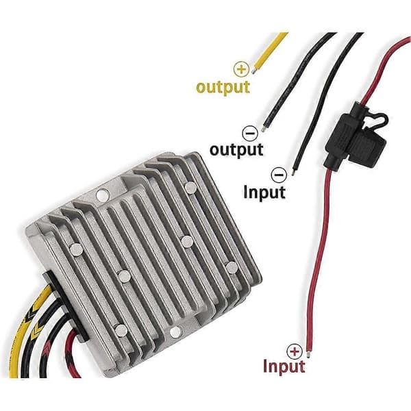 48V 36V - 12V Muunnin 20A 240W Jännitesäädin Golfkärryyn [JUN]