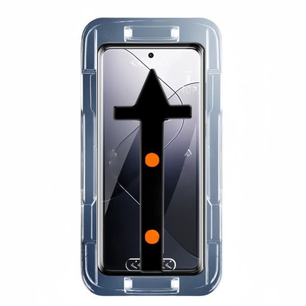Privacy Tempered Glass Screen Protector Compatible with Huawei P60/P60 Pro/P60 Art with Easy Application Kit