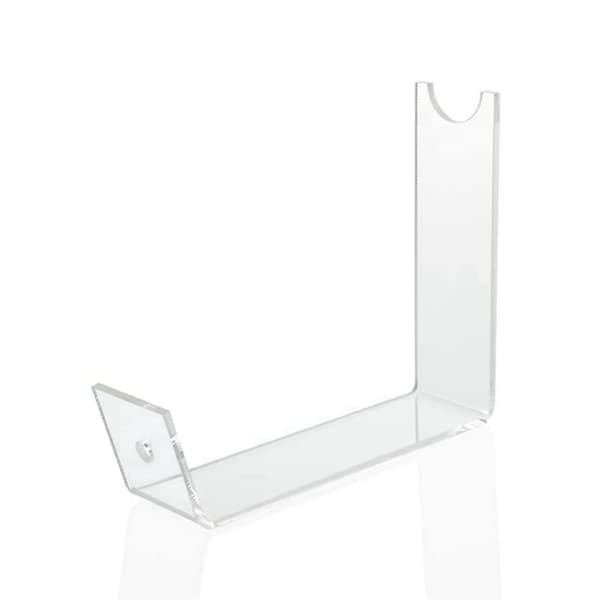2 stk. Akryl Penholder Display Stativ, Organizer Transparent Penholder Børste Tørrestativ til Hjem Skole Kontor