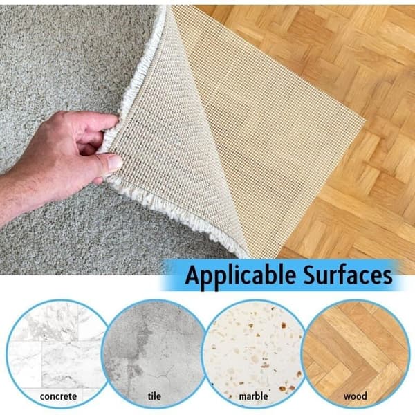 70x200 cm skridsikkert underlag, skærbart skridsikkert tæppe, PVC skridsikkert tæppe