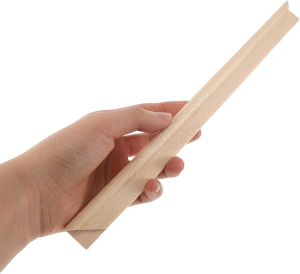 6-pack massiva tavelramar i trä, DIY-kit för oljemålning, hantverk, träfotoramar