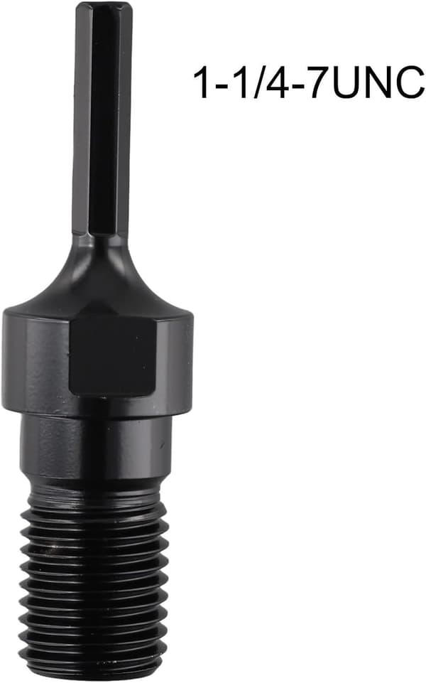 Skaftadapter Kernebor 1 1/4 7UNC Gevind Sekskantet Konvertering Til Boremaskine Med Kompatible Boremaskiner