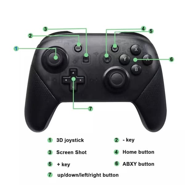 Ny trådløs Pro Controller for Nintendo Switch-konsoll_xx